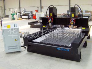 济宁梁山县双头立体多功能石材雕刻机HW-1325-2Z