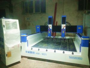 济宁梁山县HW1825双头重型石材雕刻机